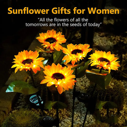 Sunflowers Solar Light