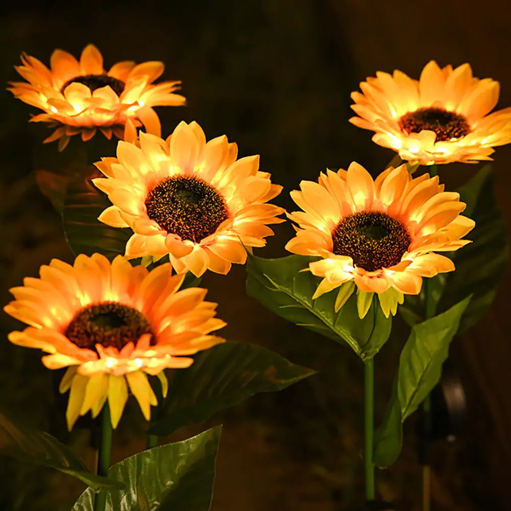 Sunflowers Solar Light