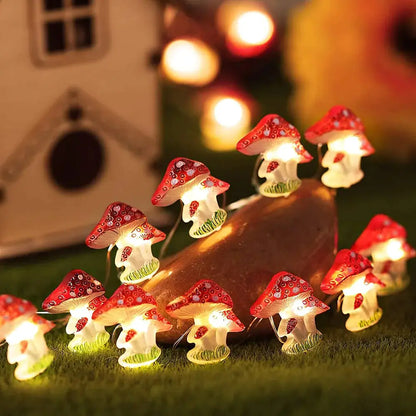 LEDS Light 3D Mushroom
